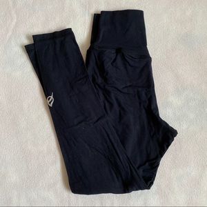 Ptula Black Leggings, Size Small